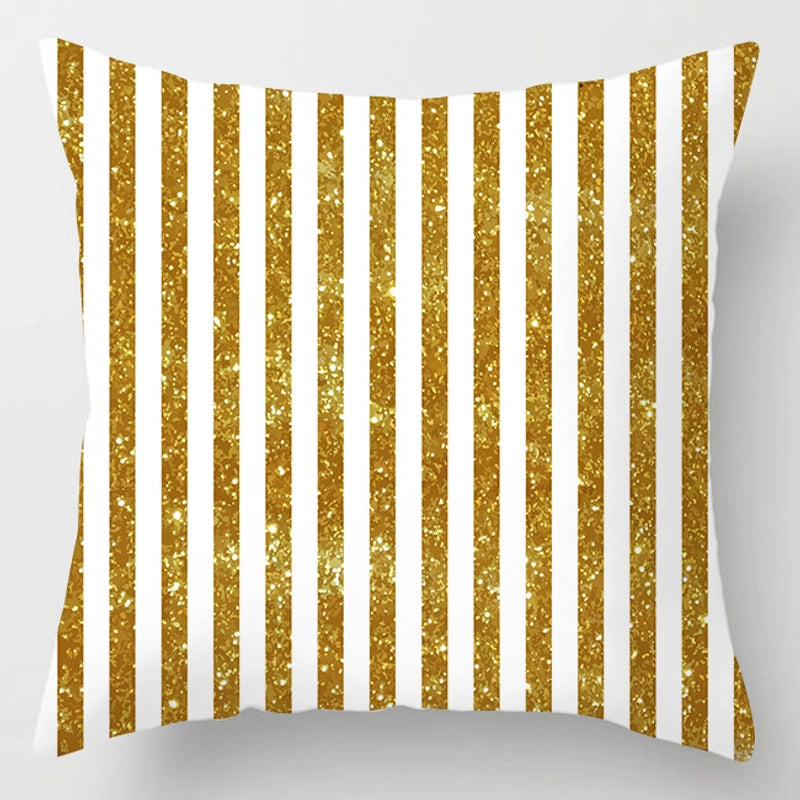 Minimalist Letter Polyester Pillow Cases Couch & Sofa Decor