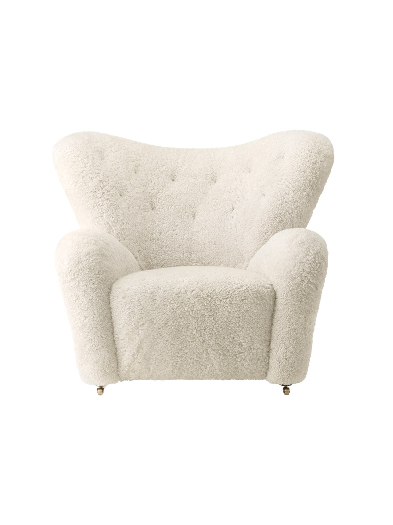 The Tired Man Lounge Chair. Sheepskin