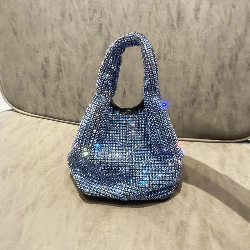 Women's Small Autumn Rhinestone Vintage Style Handbag