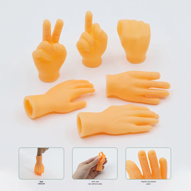 Pet Cat Finger Set Funny Little Hand Model Funny Cat Artifact Cat Finger Set Massage Toy