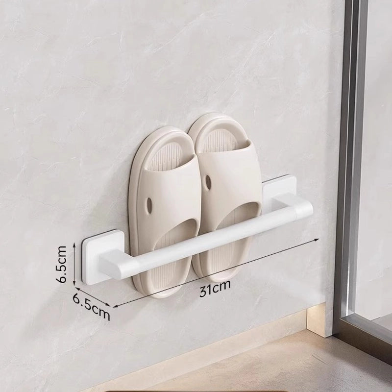 Casual Solid Color ABS Bathroom Racks