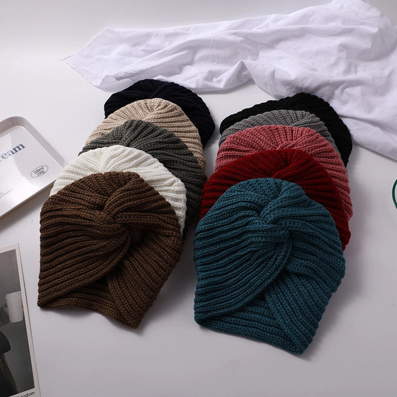 Cashmere Cross Indian Hat Muslim Hat Wool Knitted Hat Pullover Bohemian Toe Cap