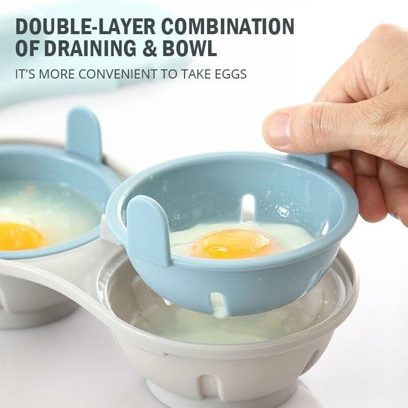 Edible Silicone Drain Egg Boiler