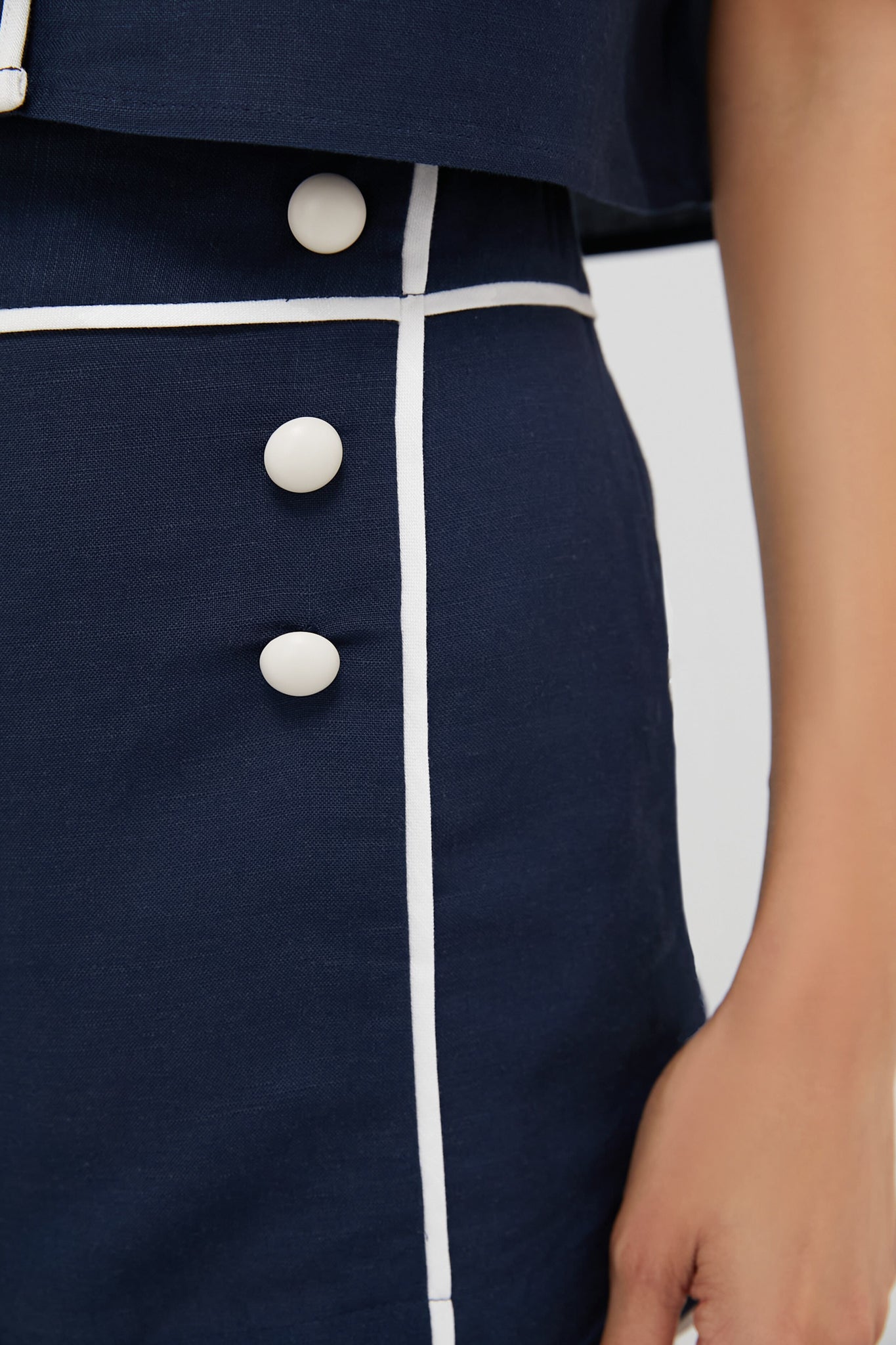 Midnight Crosby Sailor Front Shorts