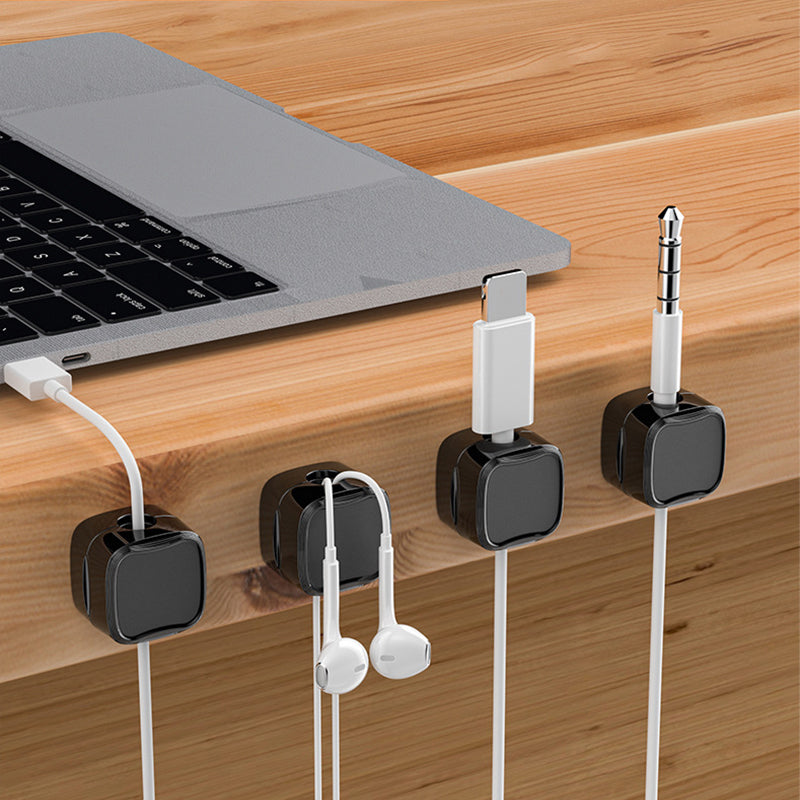 Magnetic Cable Clip Holder - 6 PCS Set