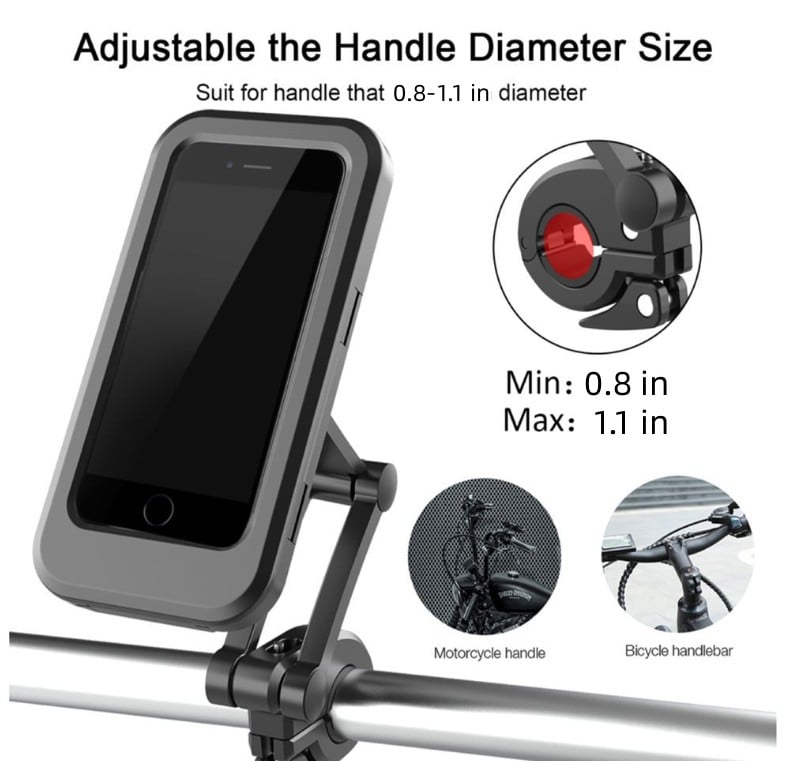 🔥  Promotion 49%OFF🔥Waterproof Bicycle & Motorcycle Phone Holder