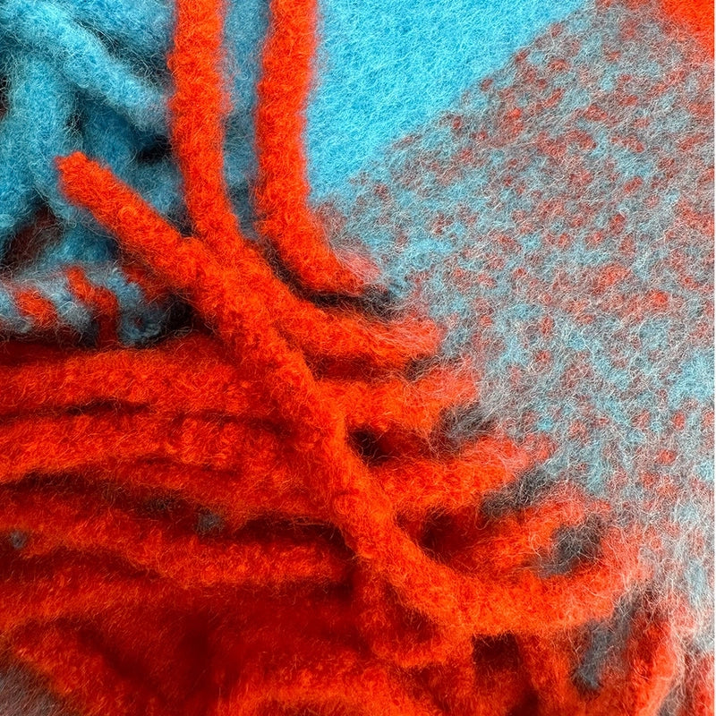 Women's Elegant Basic  Lattice Artificial Wool Wool Blend Scarf