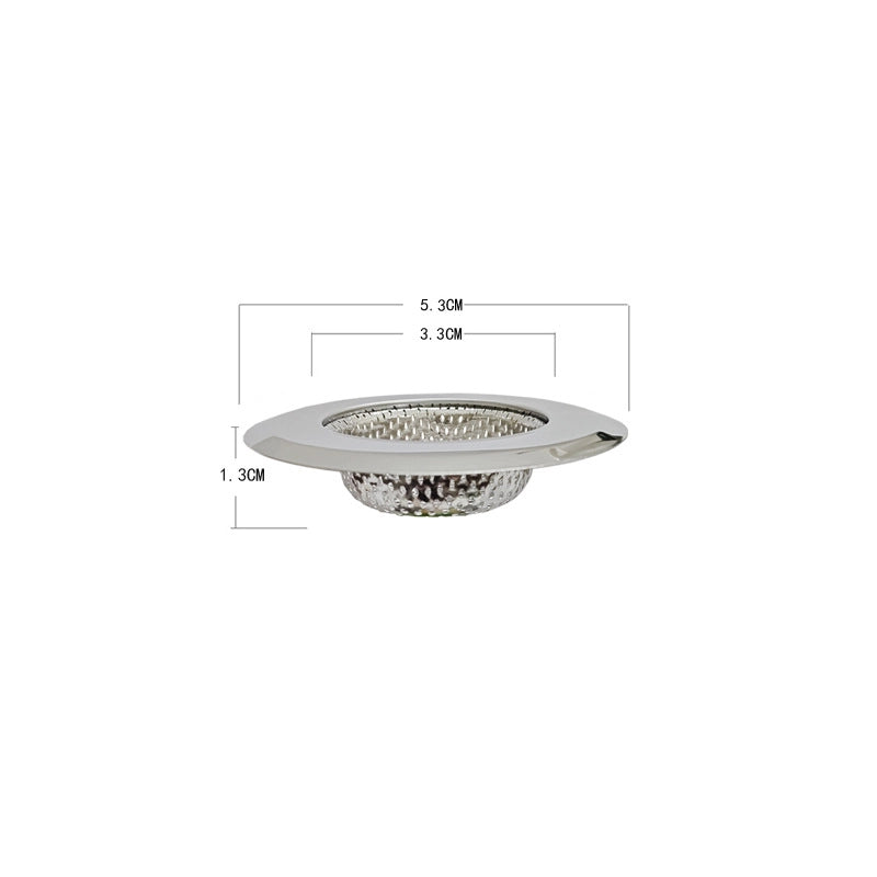 Kitchen Filter Drain Net Sink 304 Stainless Steel Filter Sink Garbage Artifact Sewer Drain Funnel
