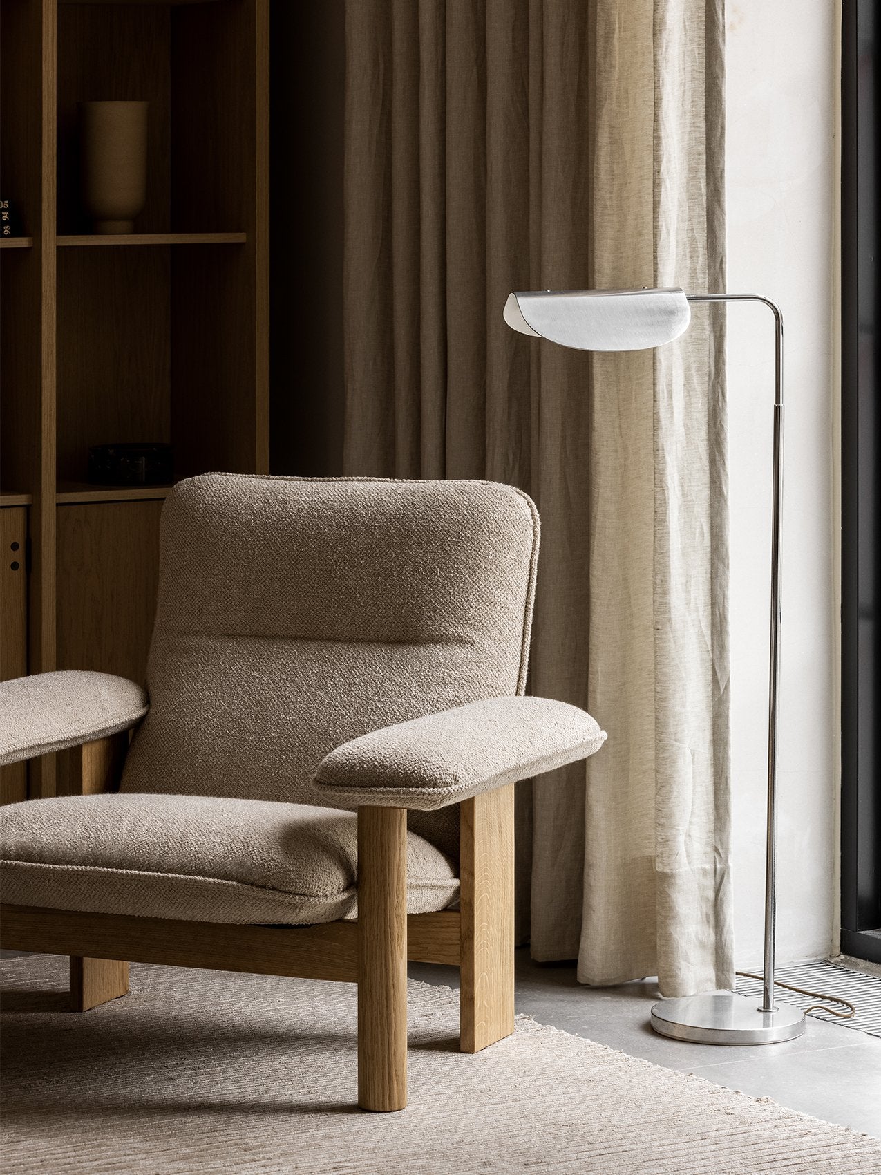 Brasilia Lounge Chair. Textile