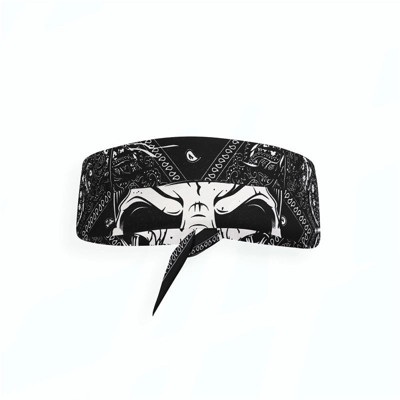 Unisex Hip-Hop Punk Skull Polyester Bandanas