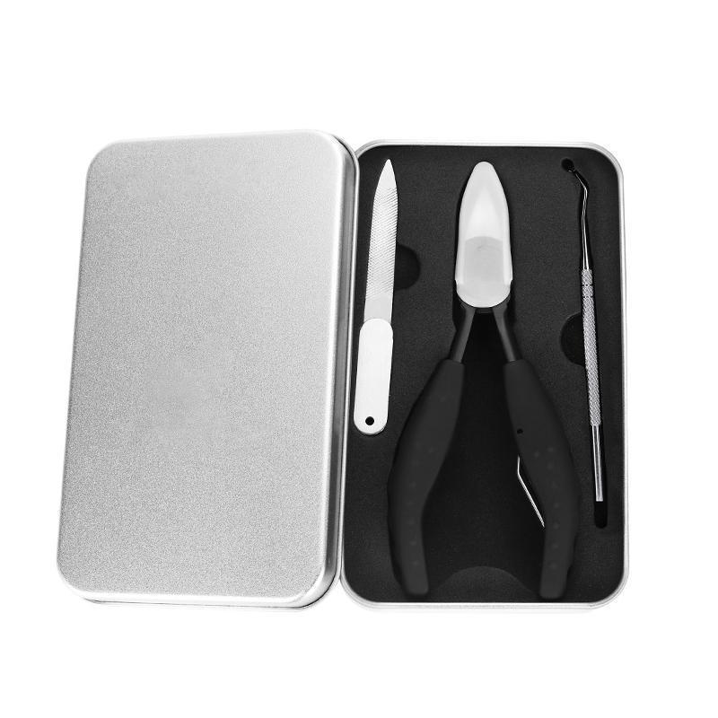 304 stainless steel nail clipper set. prevention of paronychia. fungal infection
