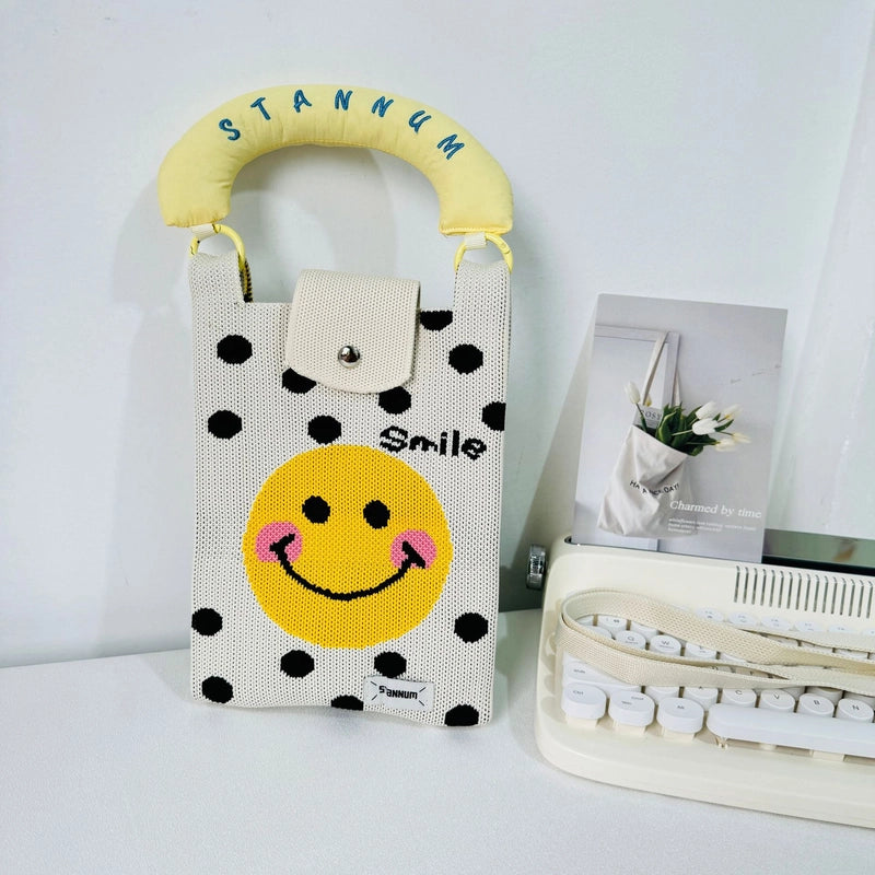 Women's Small Polyester Animal Letter Streetwear Square Magnetic Buckle Handbag