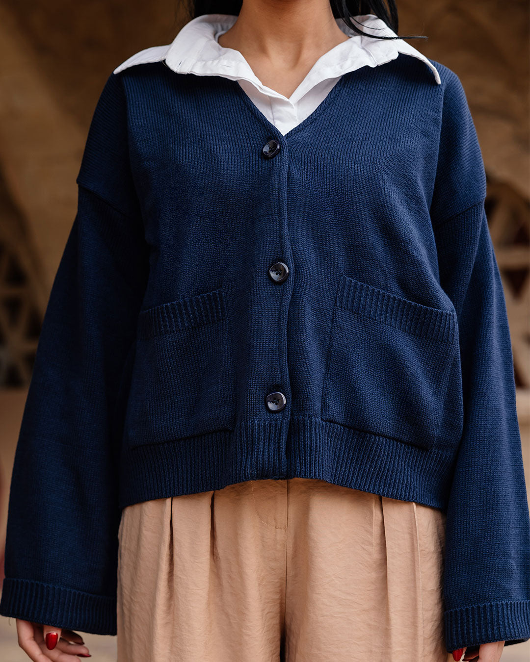 Women Knitted Cardigan