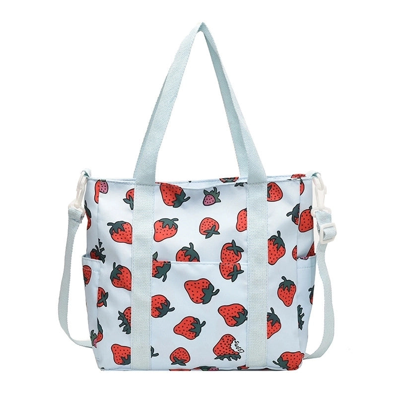 Large-capacity Handheld Shoulder Bag Soft Girl Girl Student Cram Crossbody Bag Class Commuter Tote Bag