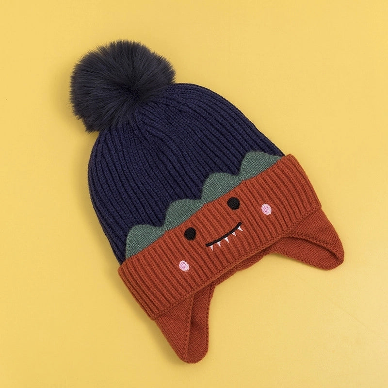 Kid's Minimalist Commute Color Block Beanie Hat