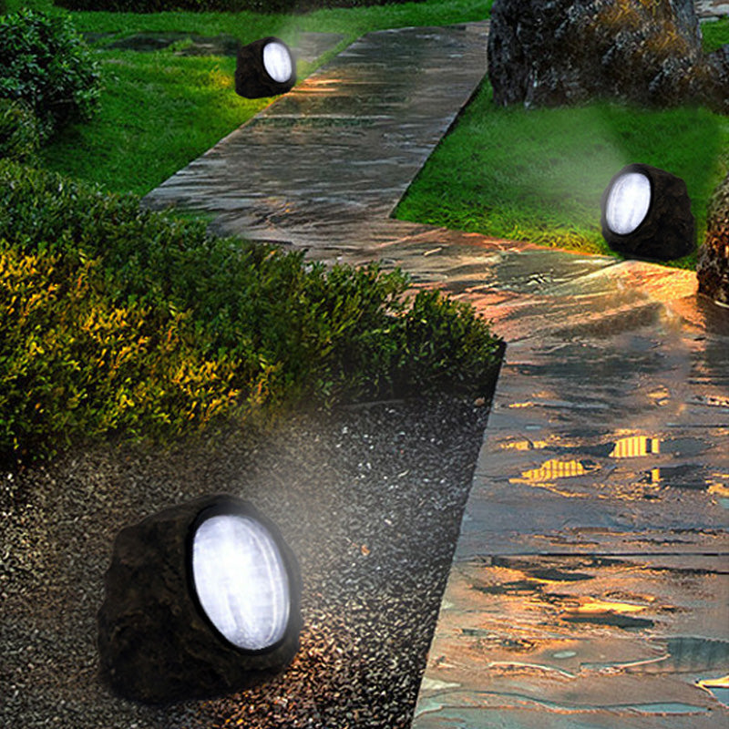 Solar Outdoor Lawn Decorative Stone Lights