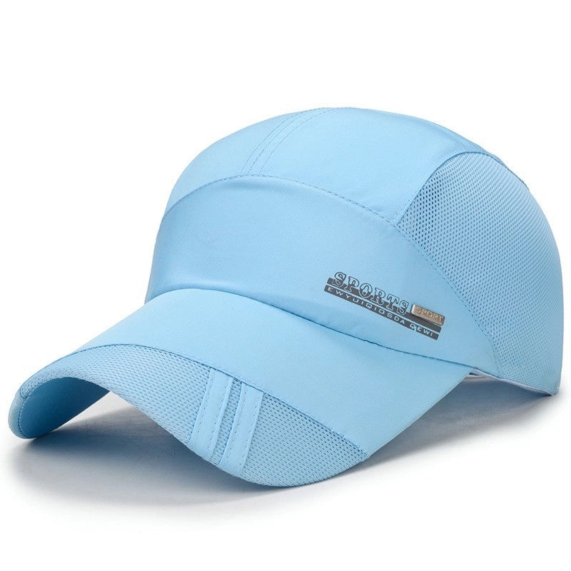 Men's Minimalist Letter Curved Eaves Baseball Cap
