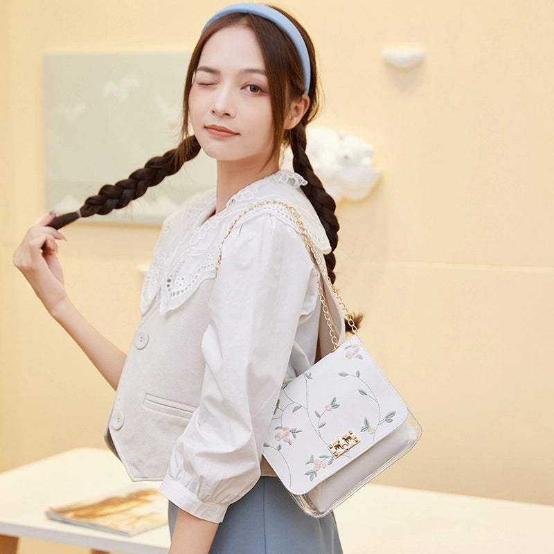 Women's All Seasons Pu Leather Streetwear Shoulder Bag