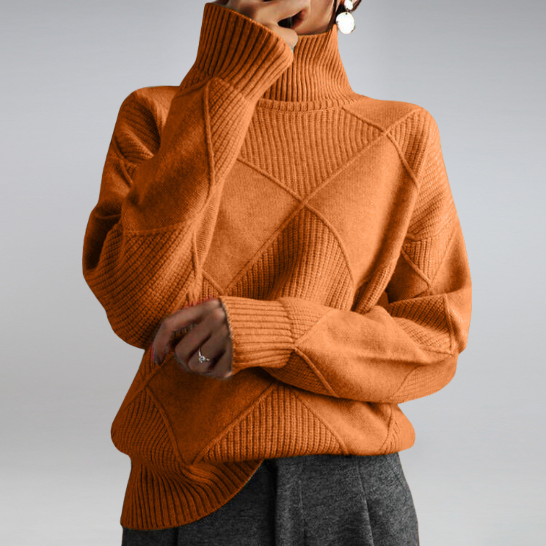 Amalia - soft cashmere turtleneck sweater