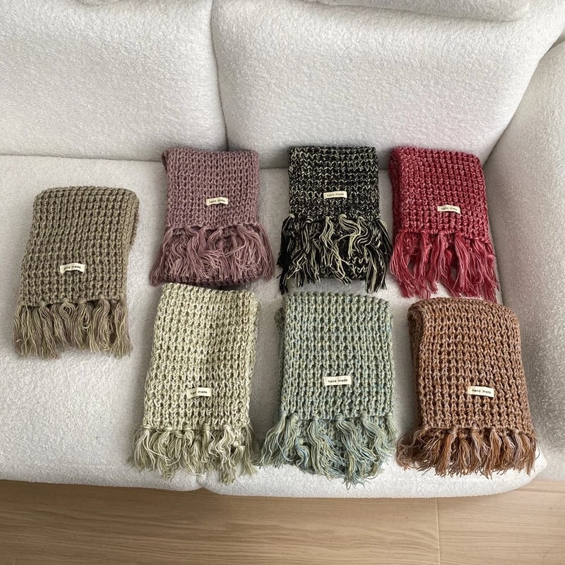 Women's Elegant Streetwear Color Block Polyester Scarf