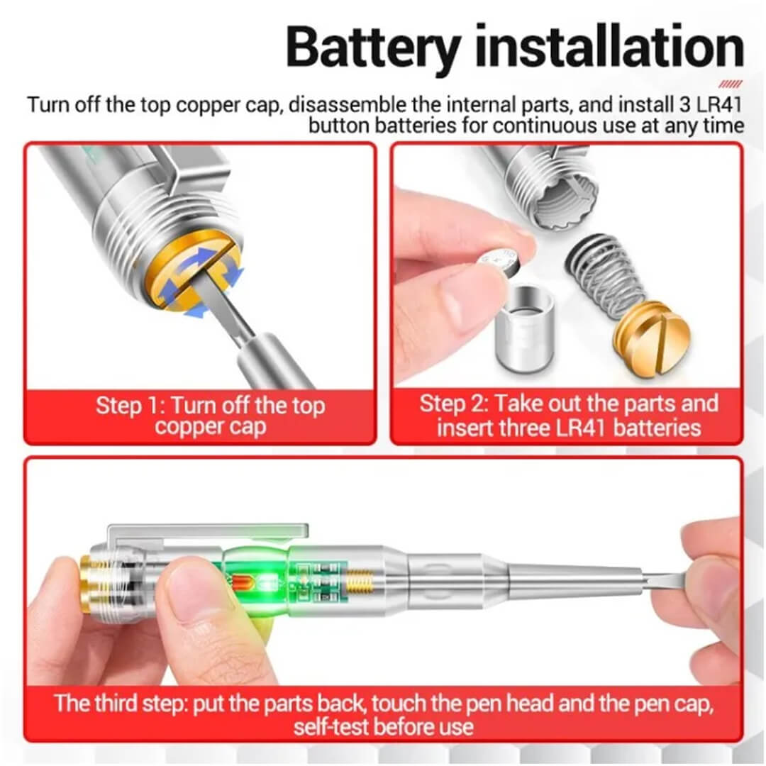 Dual Circuit Voltage & Current Tester (High Quality)