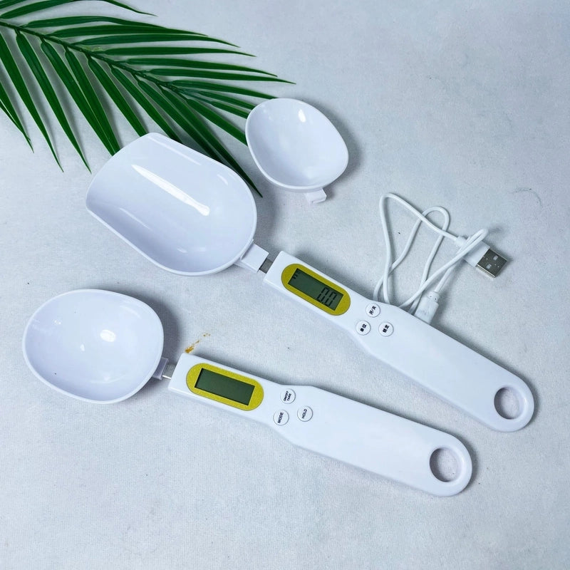 Pastoral Solid Color Plastic Spoon Scale