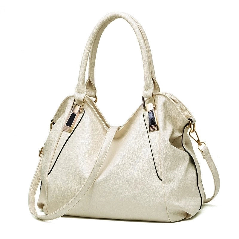 Small Pu Leather Streetwear Bucket Zipper Hasp Women's Shoulder Bag Bucket Bag