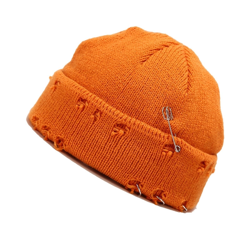 Unisex Basic Modern Style Classic Style Solid Color Short Brim Wool Cap
