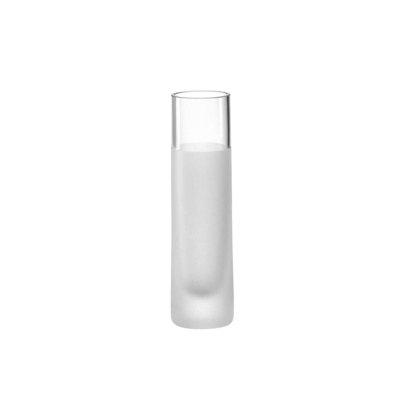 Novara Glass Vase Small - Satined