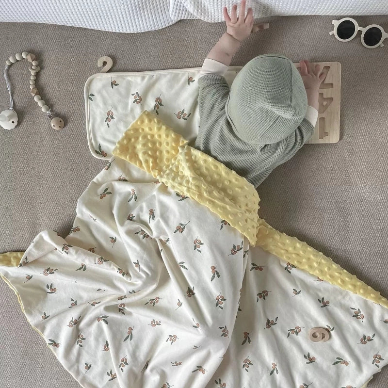 Elegant Bear Cotton Blanket