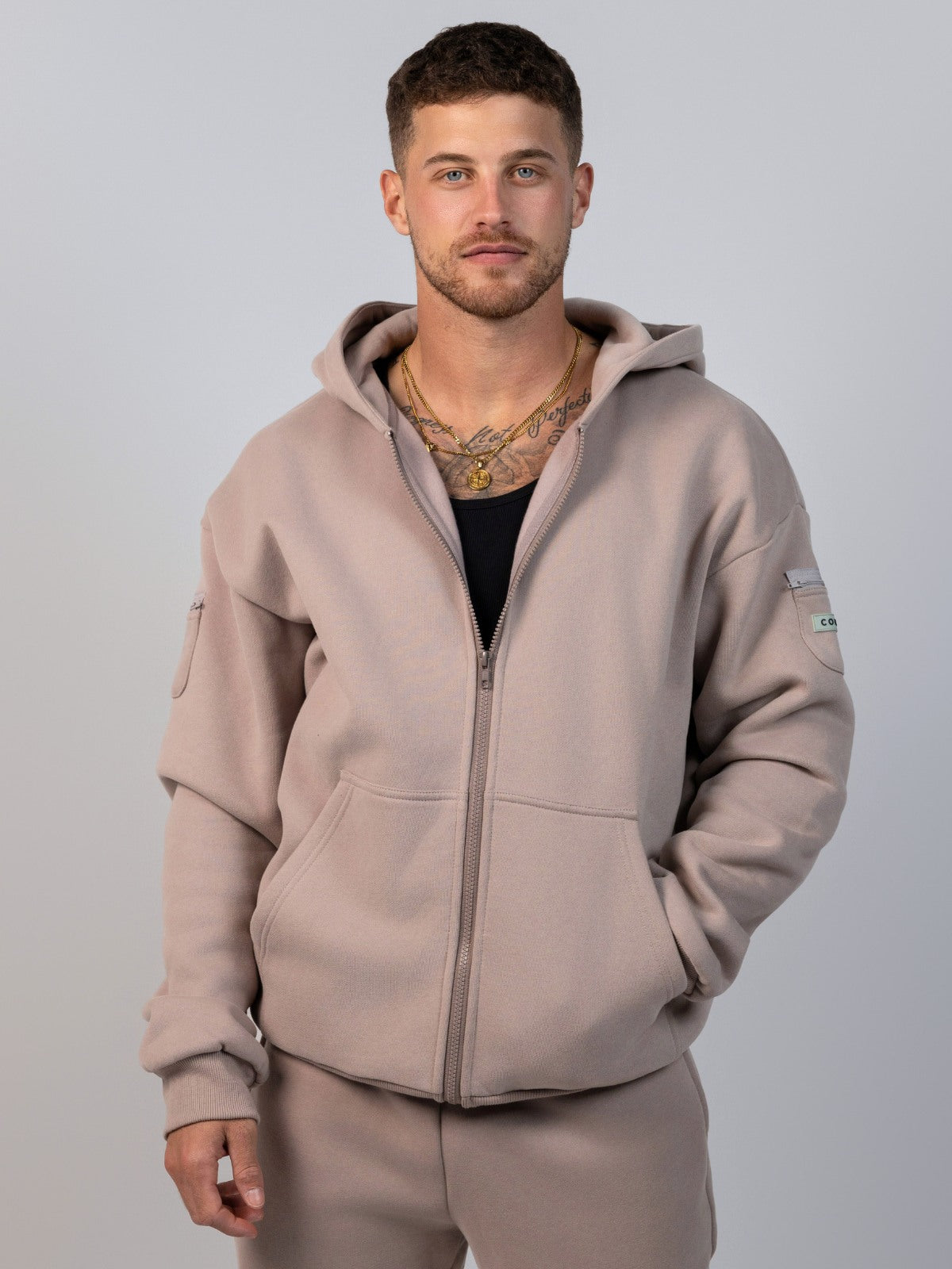 Travel Essentials Zip Hoodie