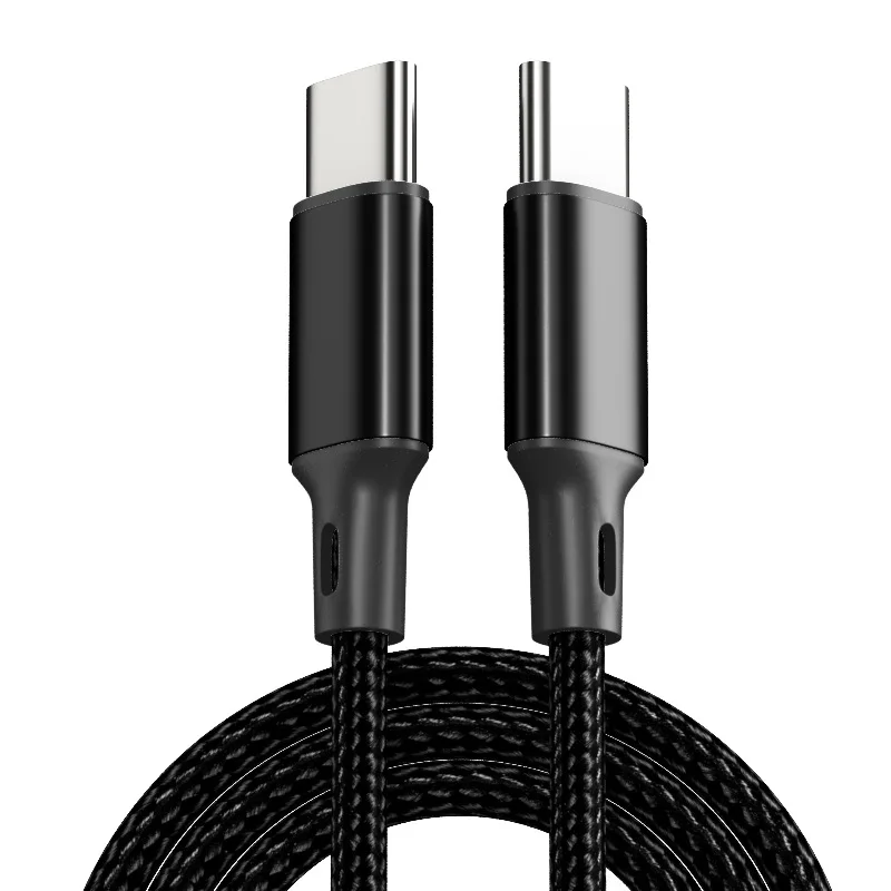 Double Headed Type-C Fast Charging Data Cable PD 60W Fast Charging Cable For Car Phone Fast Charging Cable