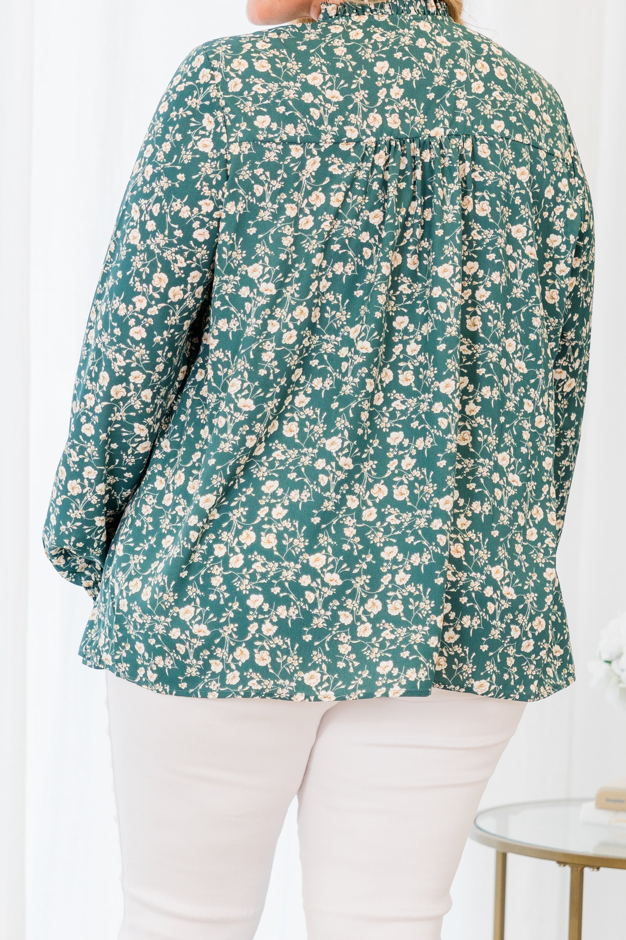 Sensibly So Top. Teal