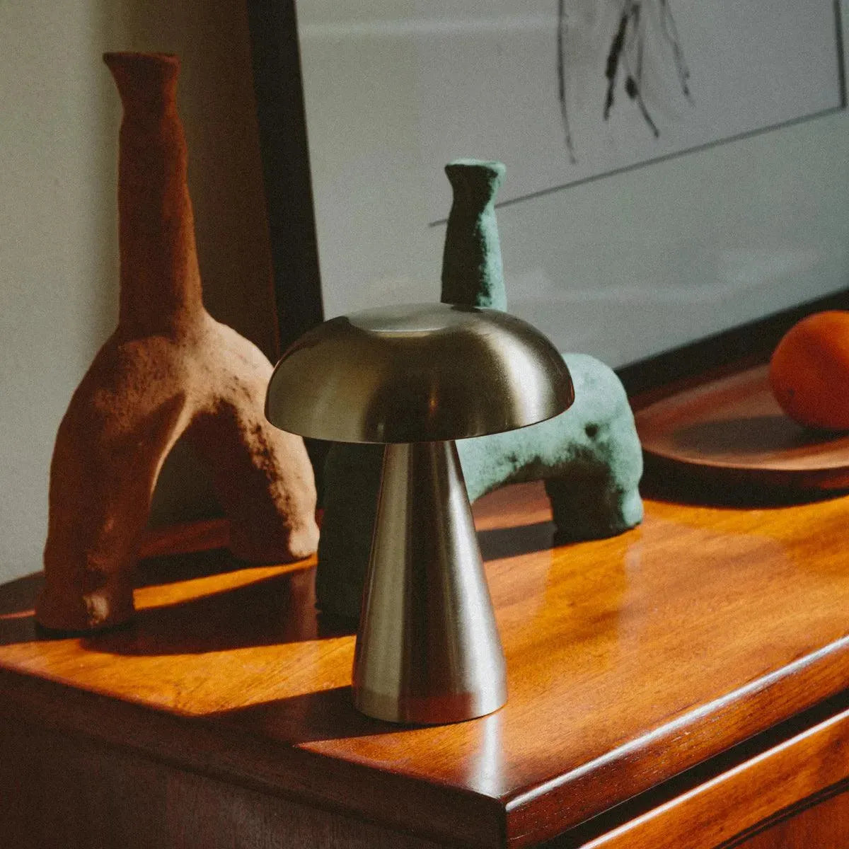 Portable Metal Touch Lamp | Aluminium