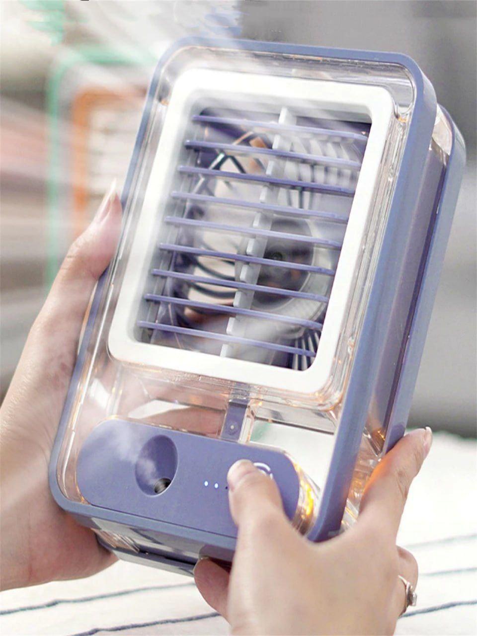 Transparent Spray Light Fan