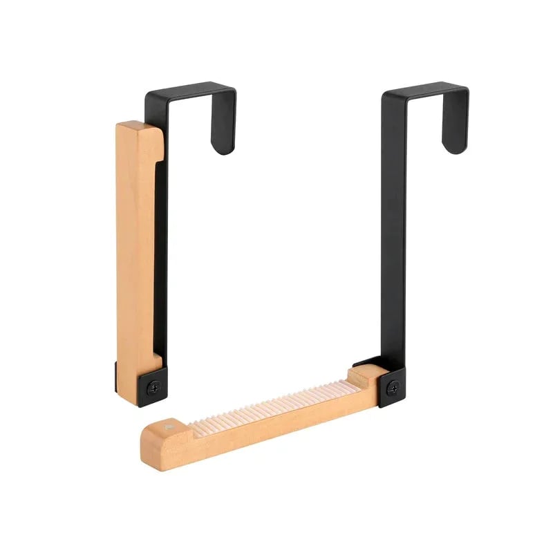 🔥🔥Foldable Wood Over The Door Hooks-🌟Buy 2 Get 1 Free🌟(Single For Just £6.66)