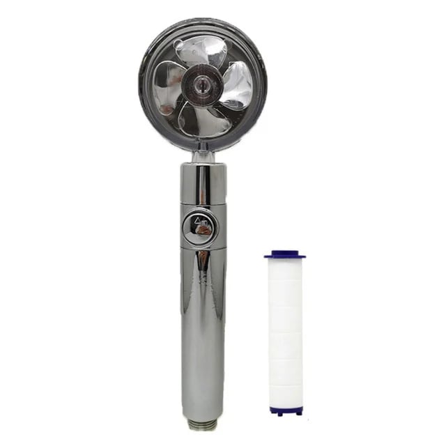 Water Saving Flow 360° Rotating High-pressure Shower