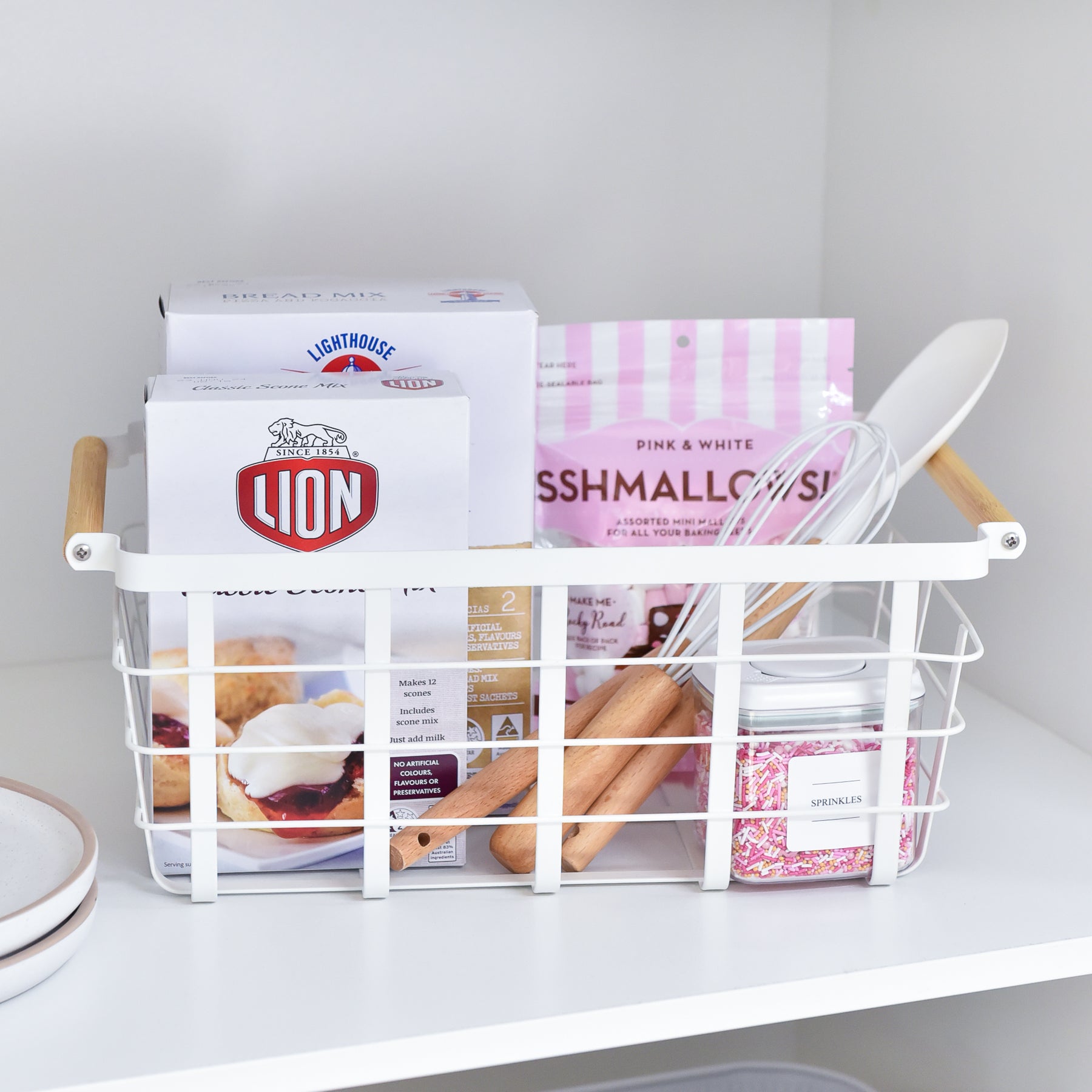 Blissful Pantry Organisation Set - White