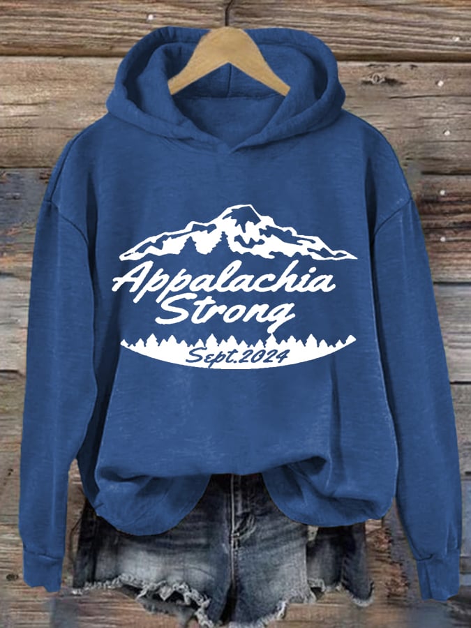 Women's Appalachia Strong Print Casual Sweatshirt