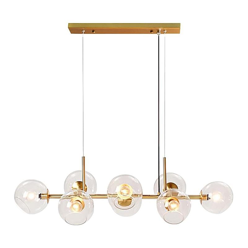 Eira | 8 Staggered Glass | Chandelier