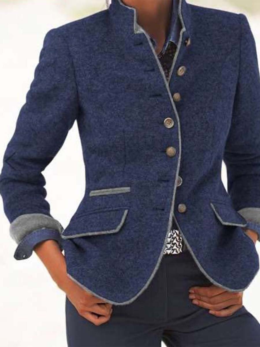 Slim Button Jacket