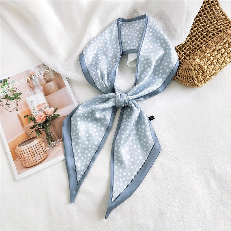 Fashion Printing Long Silk Scarf