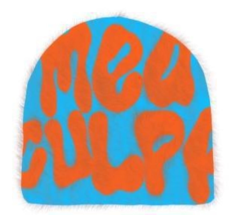 Women's Casual Letter Eaveless Wool Cap