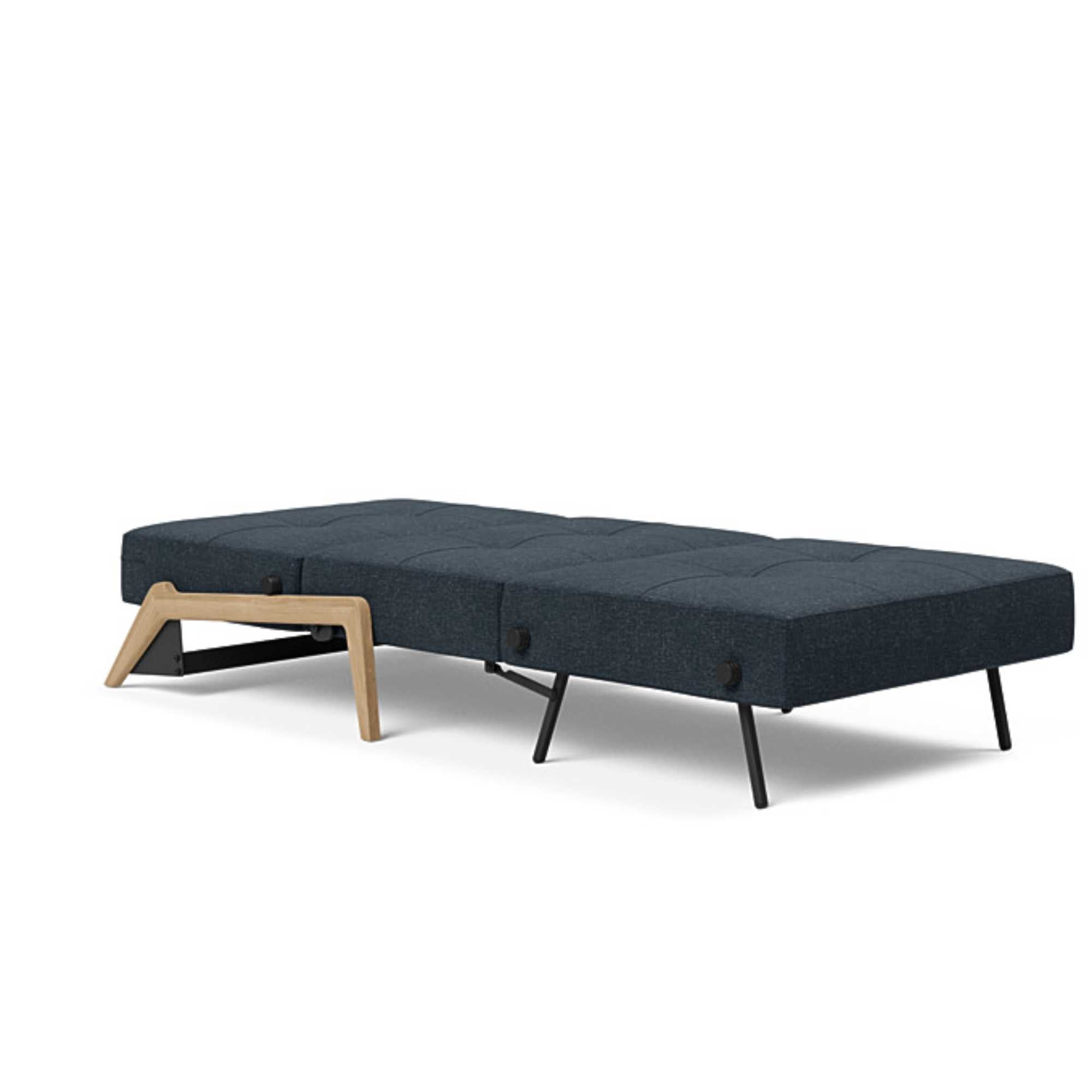Innovation Living Cubed 90 Wood Chair. 515 Nist Blue