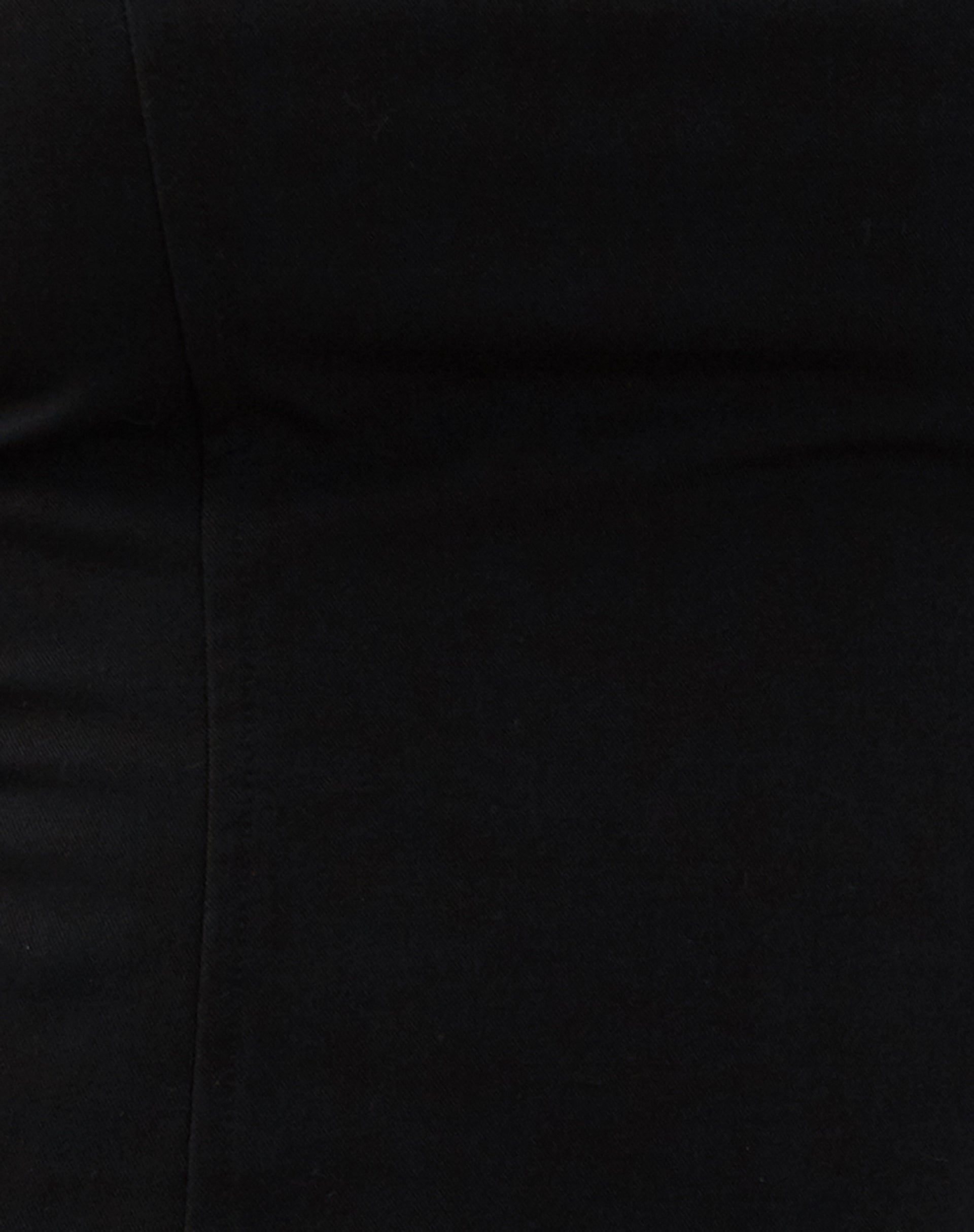 Kiona Corset Top in Black with White Binding