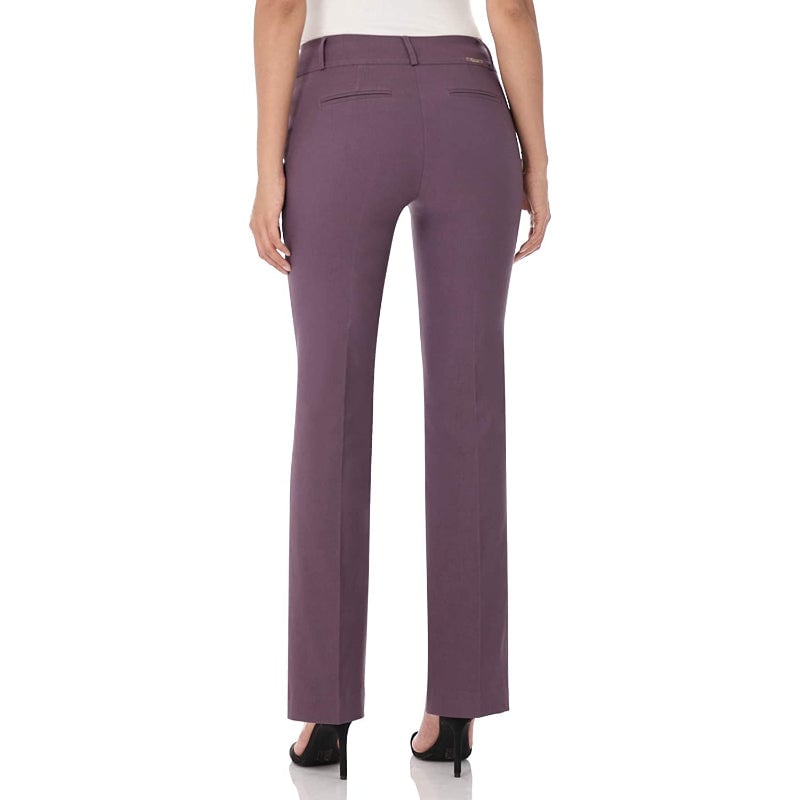 Women's Solid Ease In To Comfort Fit Bootcut Stretch Pant