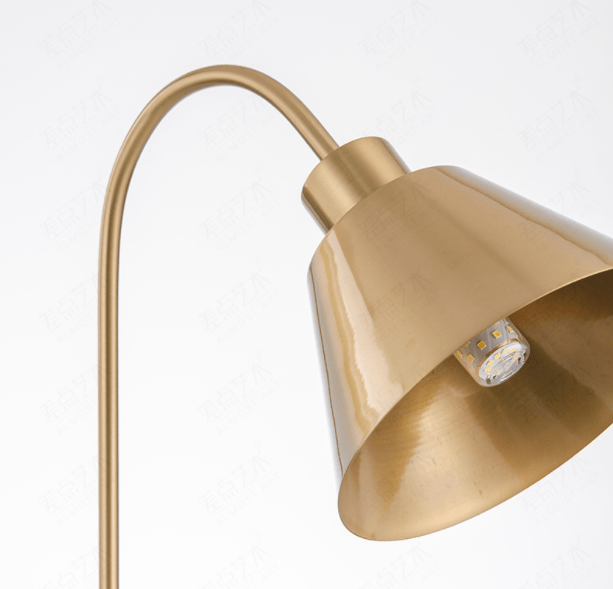 Boden | Brass Marble Table Lamp