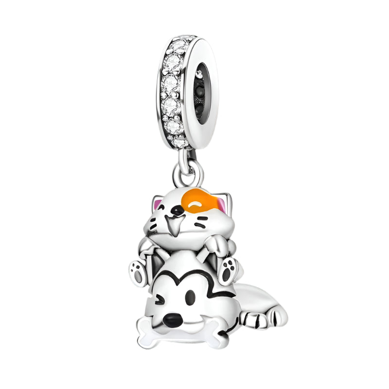 Paw And Animal Shape Charm Beads