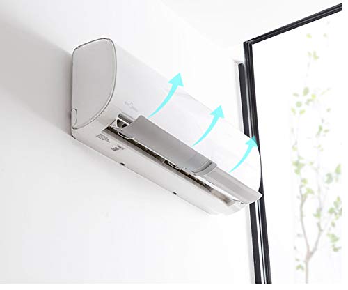 AC Wind Shield . Adjustable Air Conditioning Cover Wind Deflector( Side Fitting)