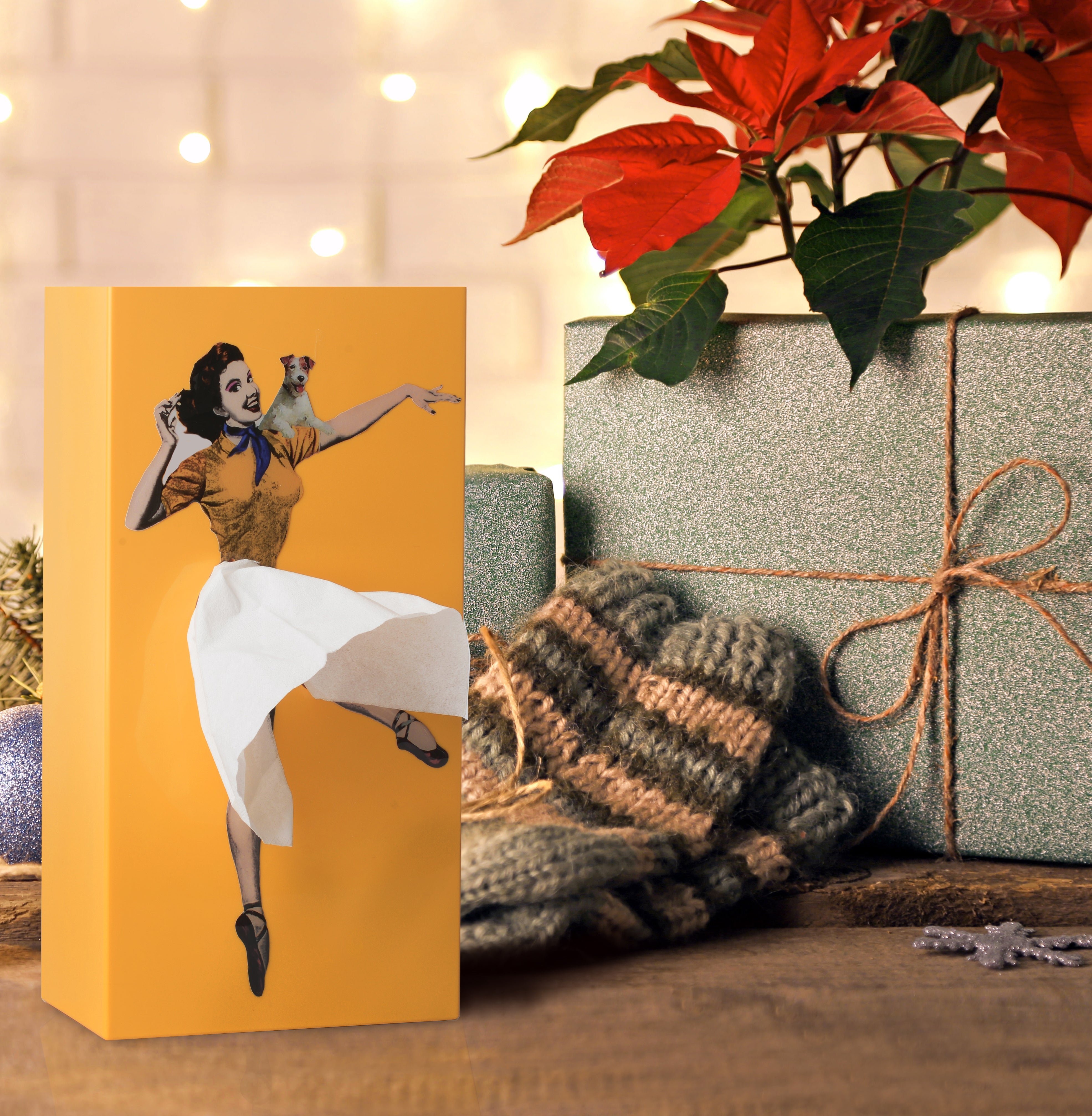 ✨Hot Sale Now 49% OFF - Flying Skirt Tissue Box